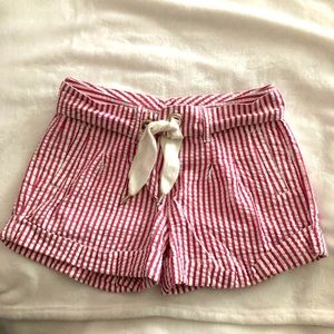 Red Camel Seersucker Shorts!